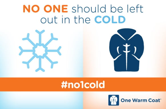 No one should be left out in the cold. Donate more than a coat today - donate warmth to those who need it.