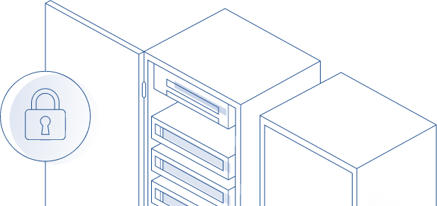 Illustration of locking Cabinets